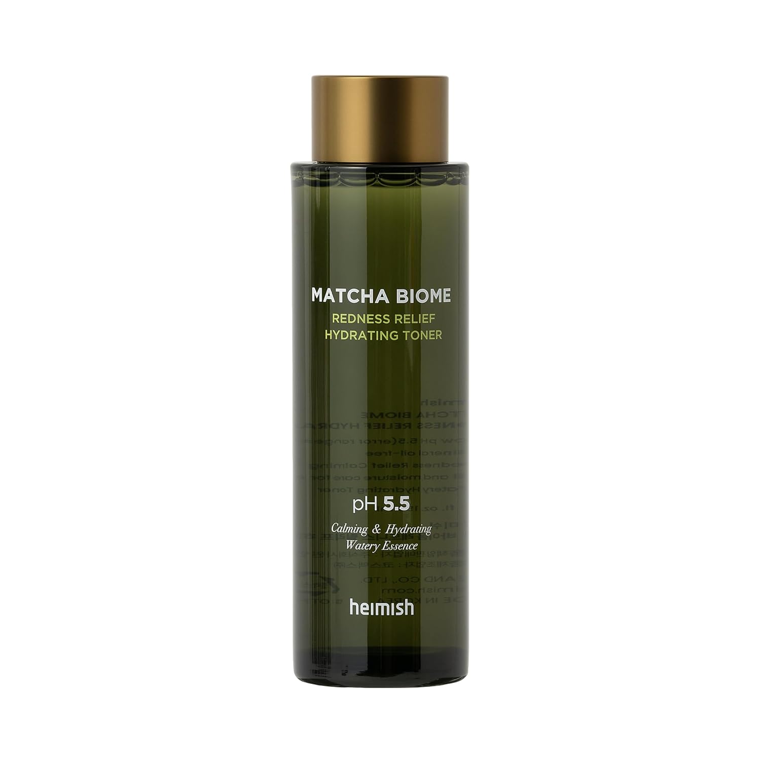 HEIMISH Matcha Biome Redness Relief Hydrating Toner - Calming & Soothing, Moisturizing, Skin Balancing Face Toner with Matcha, Probiotics, for Sensitive Skin, pH 5.5, Trouble Care, 5.1fl.oz/150ml