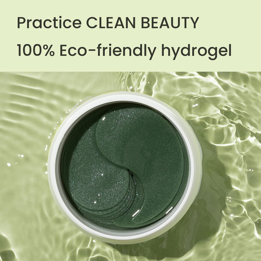 HEIMISH Matcha Biome Hydrogel Eye Patch - Anti Aging Under Eye Patches, Hydrating, Firming, Calming & Soothing Eye Mask with Matcha, Probiotics, for Dark Circles, Puffiness & Wrinkles, 1.4g/60ea